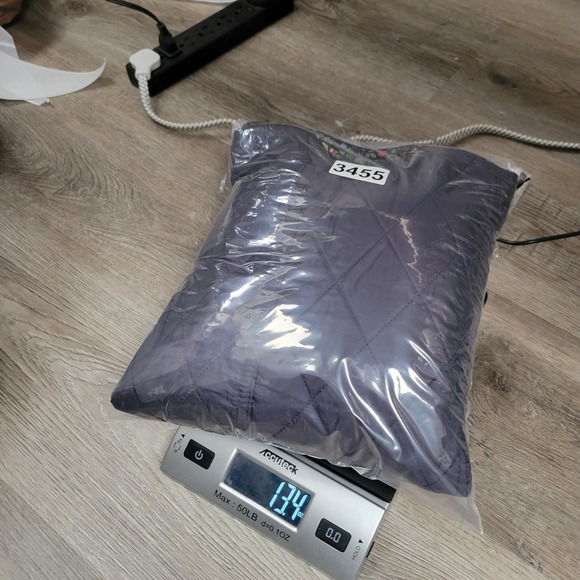 Barbour Annandale Ladies Quilted Jacket Navy Blue Floral Size US 4 UK 8 - Picture 12 of 12